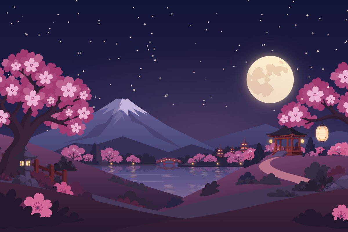 Secret Santa Cherry Blossom theme